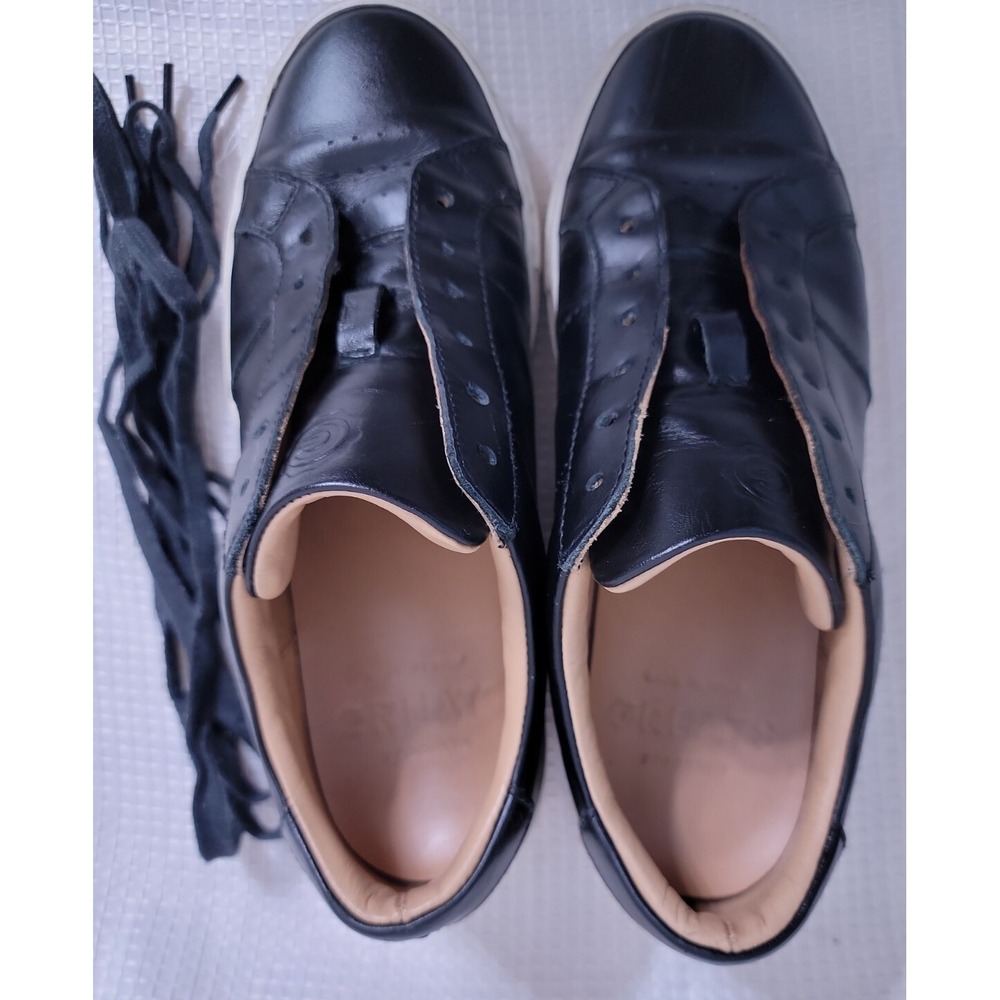 GREATS Black Low Profile Sneaker Shoes‎ Made in Italy Women's US8/38 - Picture 8 of 12
